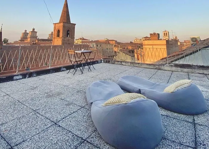 Apartament Trilocale Duomo + Terrazzo Panoramico Cond. Ferrara